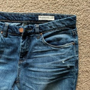 Blank NYC Crop Girlfriend Jeans
